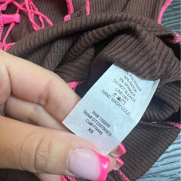 Off shoulder cut out bodysuit - Picture 2 of 2